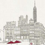 Nyc Cafline Work Unframed Print Wall Art - Homeroots - Flyclothing LLC