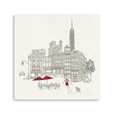 Nyc Cafline Work Unframed Print Wall Art - Homeroots - Flyclothing LLC