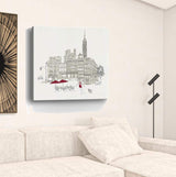 Nyc Cafline Work Unframed Print Wall Art - Homeroots - Flyclothing LLC