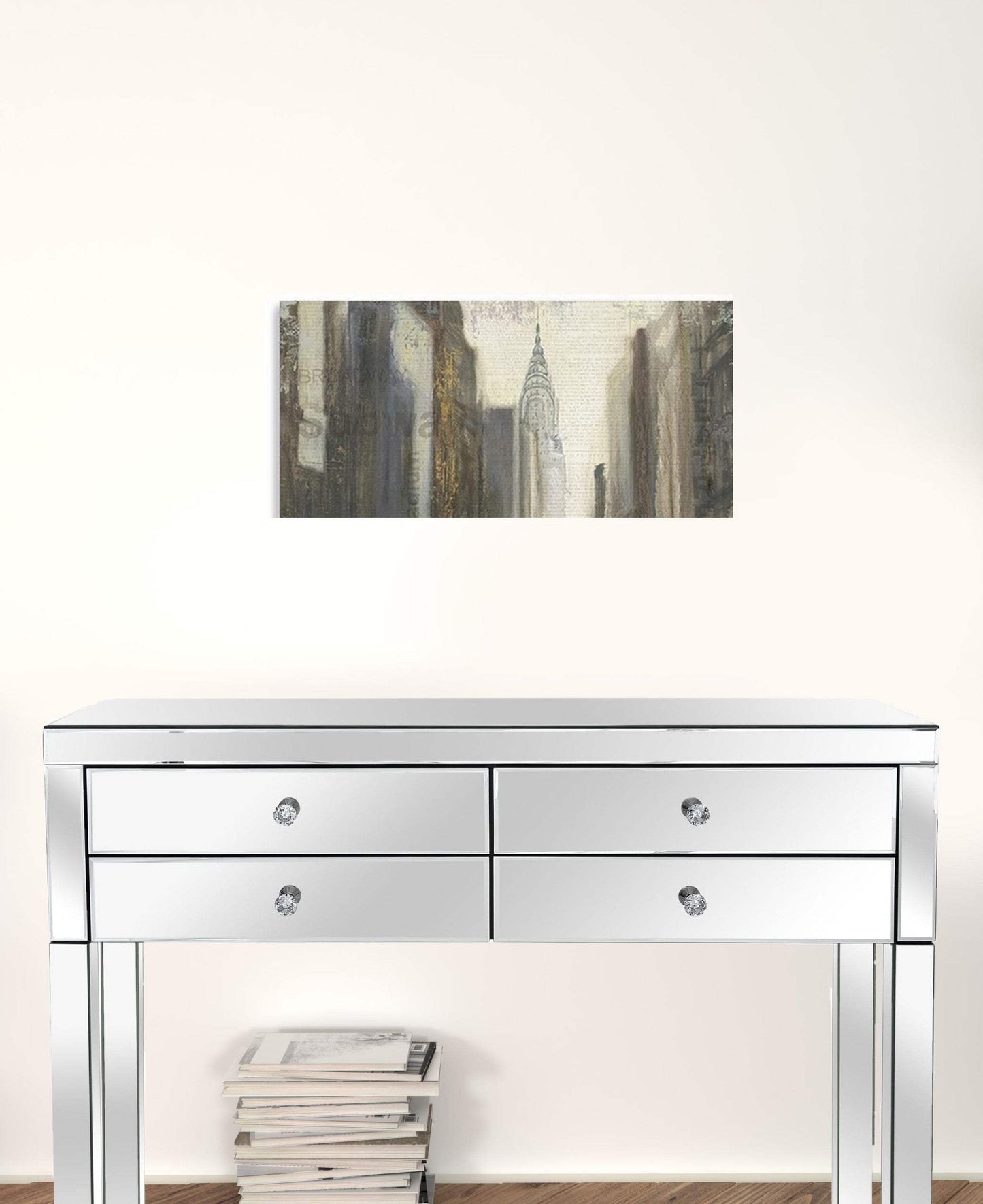 Nyc Urban Street Scene Unframed Print Wall Art - Homeroots - Flyclothing LLC
