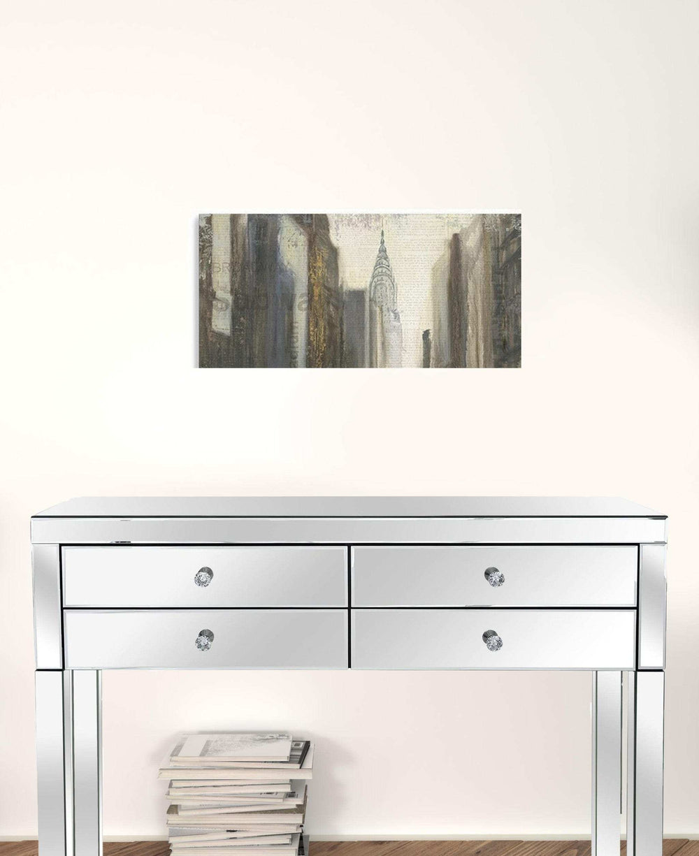 Nyc Urban Street Scene Unframed Print Wall Art - Homeroots - Flyclothing LLC