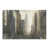 Nyc Urban Street Scene Unframed Print Wall Art - Homeroots - Flyclothing LLC