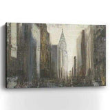 Nyc Urban Street Scene Unframed Print Wall Art - Homeroots - Flyclothing LLC