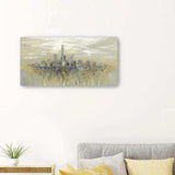 Artistic Manhattan City Skyline Unframed Print Wall Art - Homeroots
