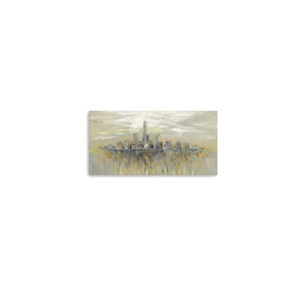 Artistic Manhattan City Skyline Unframed Print Wall Art - Homeroots - Flyclothing LLC