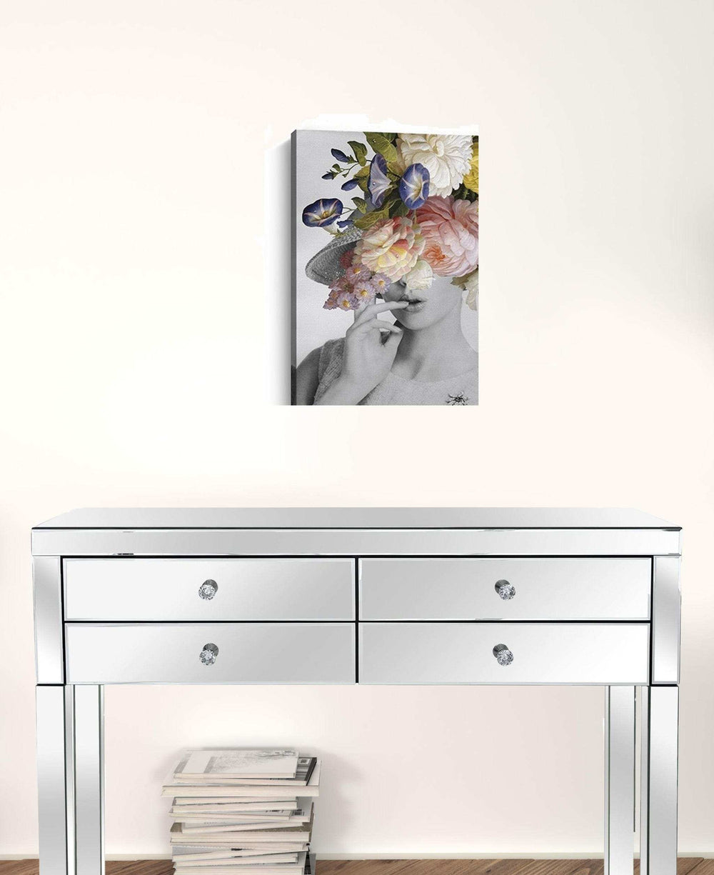 Glamorous Garden Party Dress Up Unframed Print Wall Art - Homeroots - Flyclothing LLC