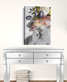 Glamorous Garden Party Dress Up Unframed Print Wall Art - Homeroots