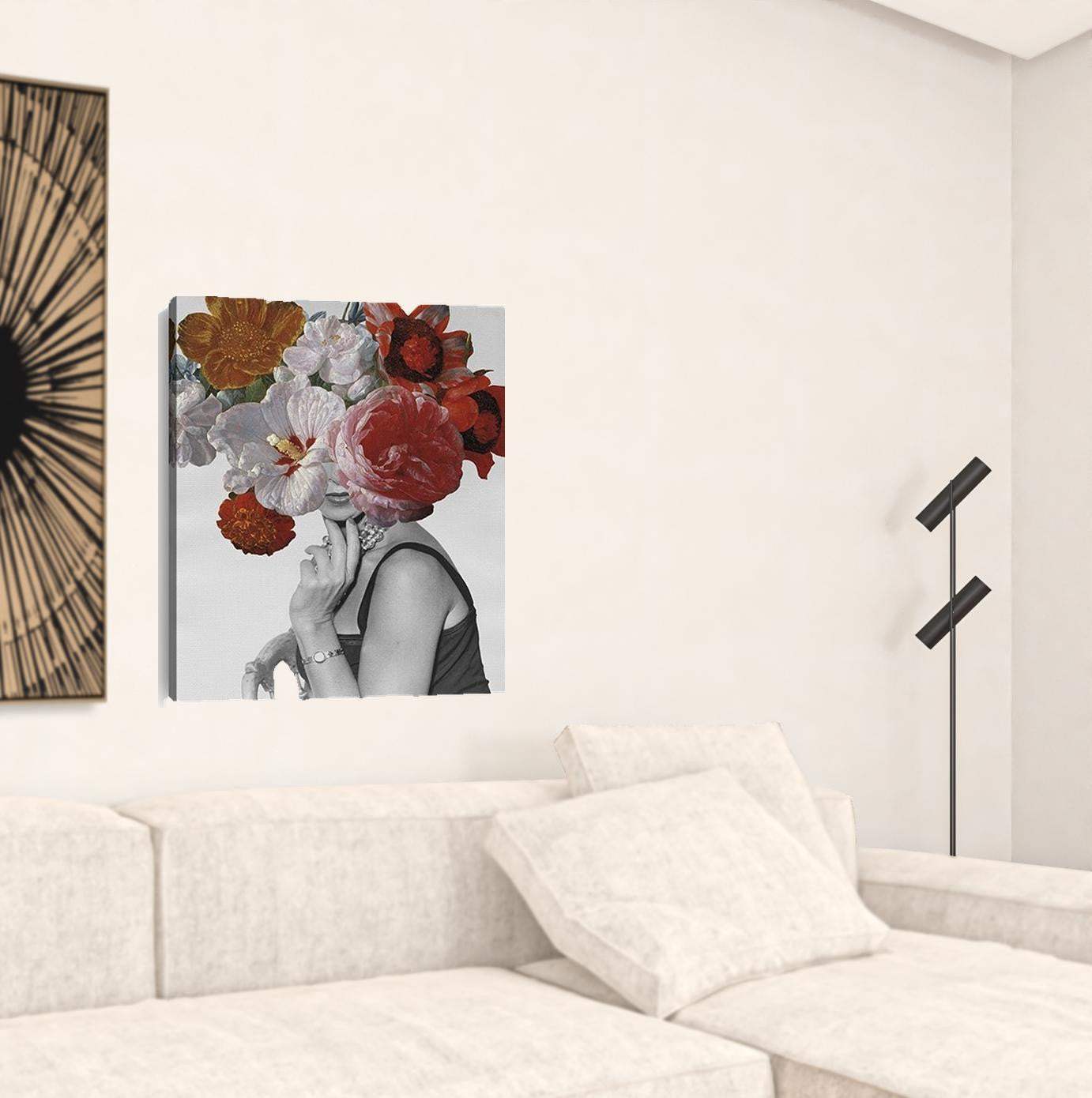Modern And Glamorous Garden Party Unframed Print Wall Art - Homeroots - Flyclothing LLC