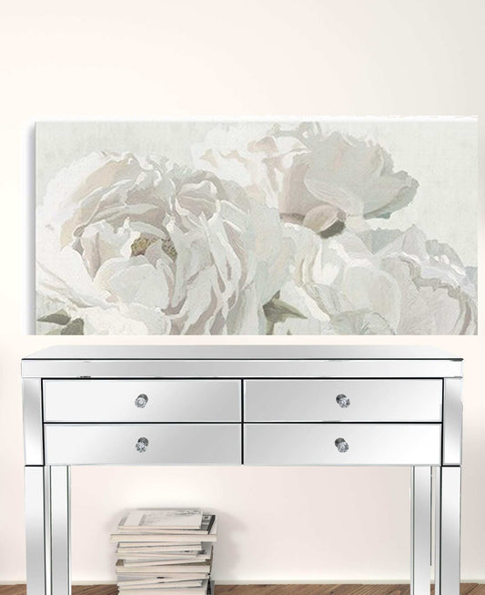 Neutral Flowers In Bloom Unframed Print Wall Art - Homeroots - Flyclothing LLC