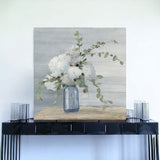 Sweet And Serene Flower Bouquet Unframed Print Wall Art - Homeroots