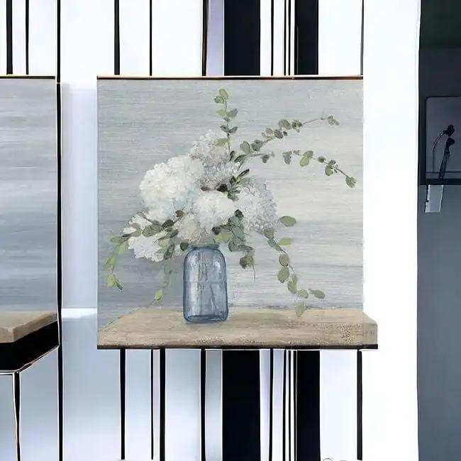 Sweet And Serene Flower Bouquet Unframed Print Wall Art - Homeroots - Flyclothing LLC