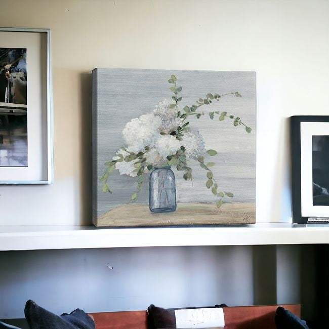 Sweet And Serene Flower Bouquet Unframed Print Wall Art - Homeroots - Flyclothing LLC