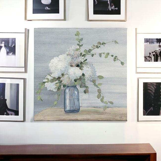 Sweet And Serene Flower Bouquet Unframed Print Wall Art - Homeroots - Flyclothing LLC