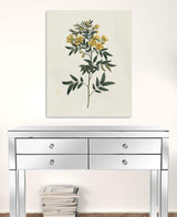Singular Yellow Blossom Branch Unframed Print Wall Art - Homeroots - Flyclothing LLC