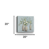 Bohemian Flowers In Ceramic Vases Unframed Print Wall Art - Homeroots - Flyclothing LLC