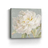 Angelic White Peony Flower Unframed Print Wall Art - Homeroots - Flyclothing LLC