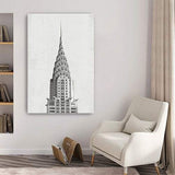 48" x 32" Vintage NYC Canvas Wall Art - Homeroots - Flyclothing LLC
