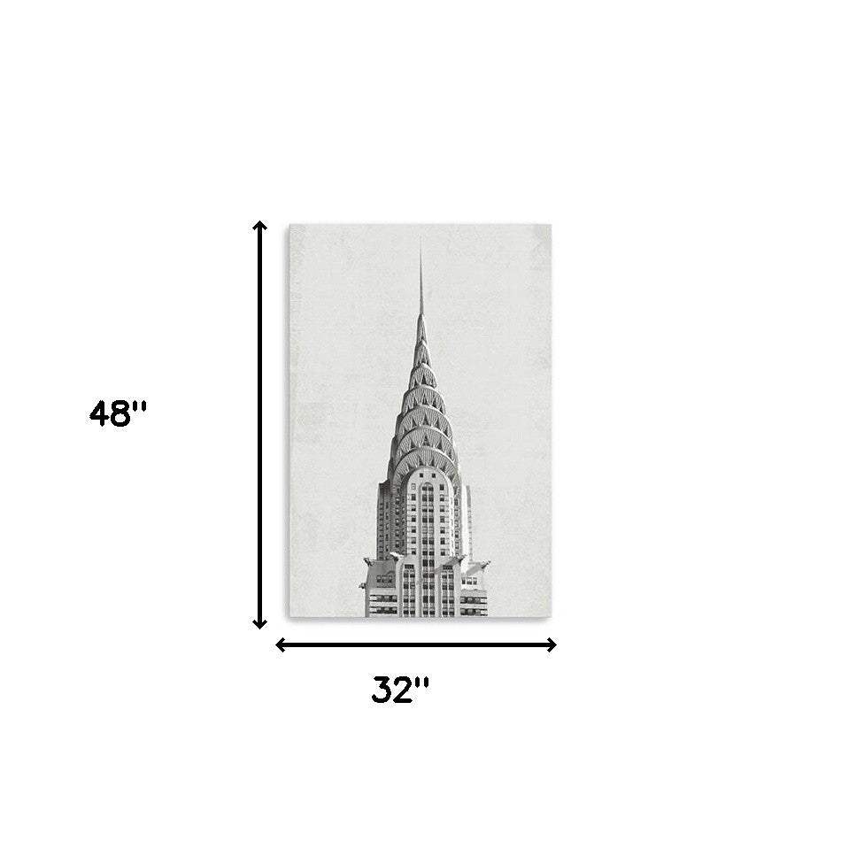 48" x 32" Vintage NYC Canvas Wall Art - Homeroots - Flyclothing LLC