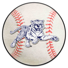 Jackson State Tigers Baseball Rug - 27in. Diameter - Jackson State
