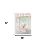 Pretty Pastel Pink Paris Unframed Print Wall Art - Homeroots - Flyclothing LLC