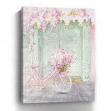 Pretty Pastel Pink Paris Unframed Print Wall Art - Homeroots - Flyclothing LLC