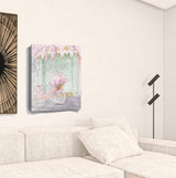 Pretty Pastel Pink Paris Unframed Print Wall Art - Homeroots - Flyclothing LLC