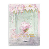 Pretty Pastel Pink Paris Unframed Print Wall Art - Homeroots - Flyclothing LLC