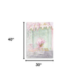 Pretty Pastel Pink Paris Unframed Print Wall Art - Homeroots - Flyclothing LLC