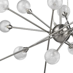 Modern Multi Light Geometric Hanging Chandelier Light - Homeroots