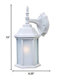 White Frosted Glass Swing Arm Wall Light - Homeroots - Flyclothing LLC