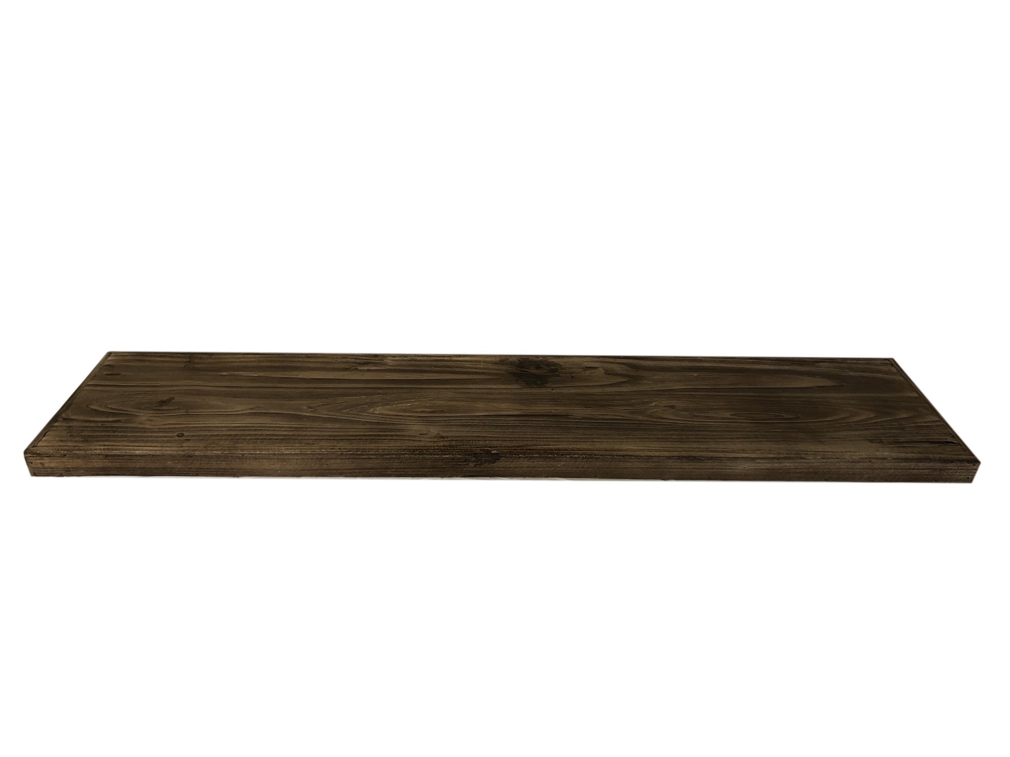 24" Solid Wood Wall-Mounted Shelving Unit - Homeroots - Flyclothing LLC