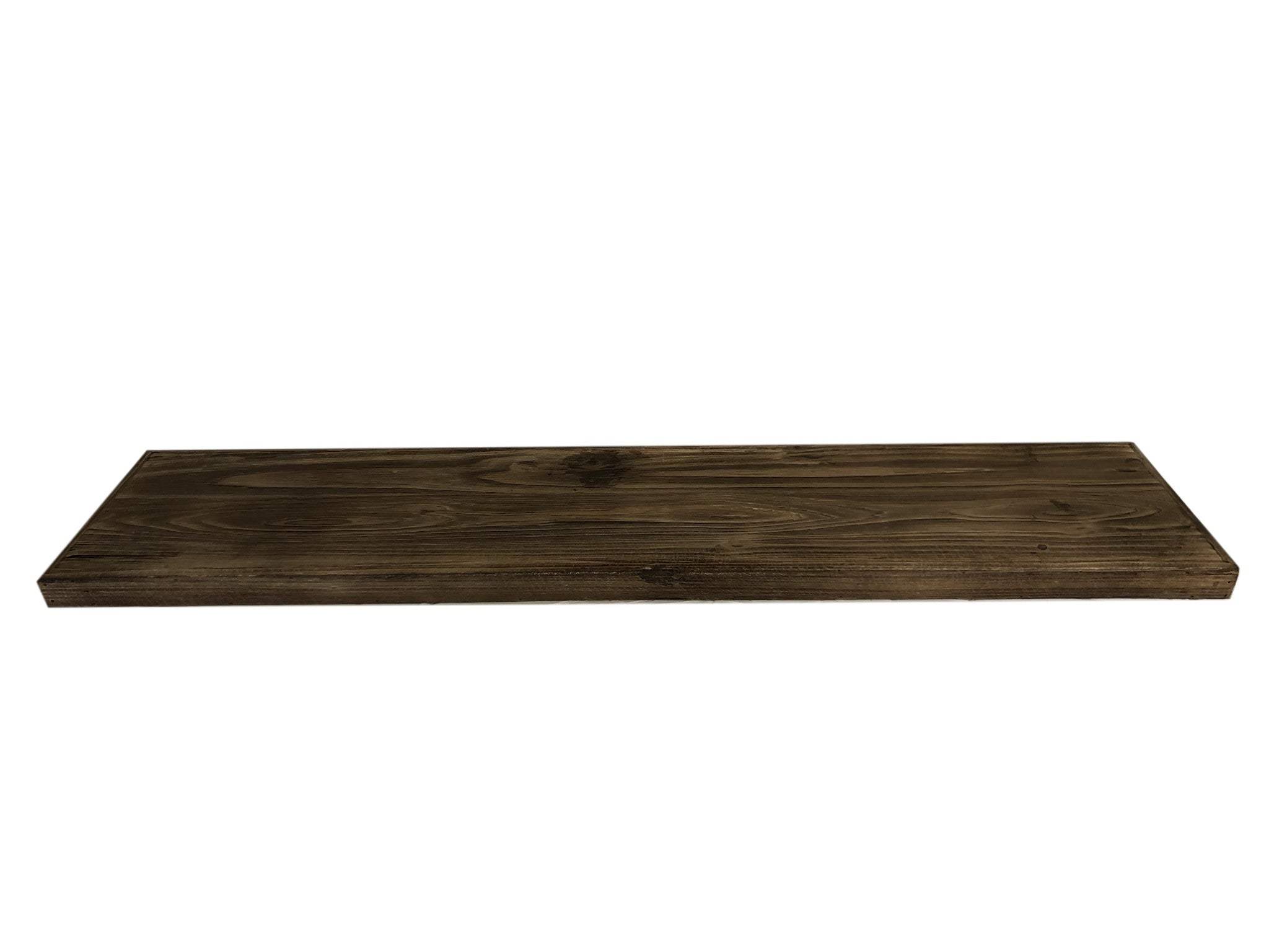 24" Solid Wood Wall-Mounted Shelving Unit - Homeroots - Flyclothing LLC
