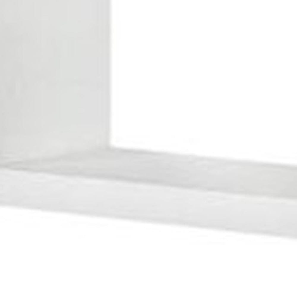 24" Two Shelves Solid Wood Wall Mounted Shelving Unit - Homeroots