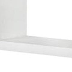 24" Two Shelves Solid Wood Wall Mounted Shelving Unit - Homeroots