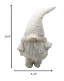 Winter White Chic Fabric Gnome