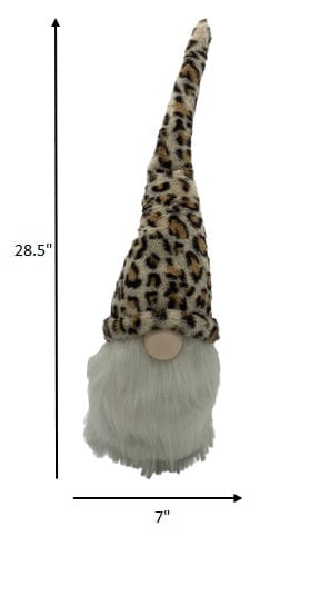 Super Cool Cheetah Hat Gnome