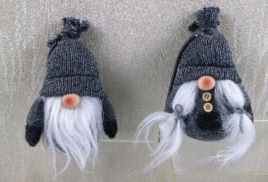 Set of 2 Boy and Girl Hanging Gnomes - Homeroots