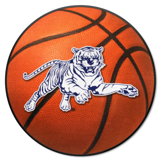 Jackson State Tigers Basketball Rug - 27in. Diameter - Jackson State
