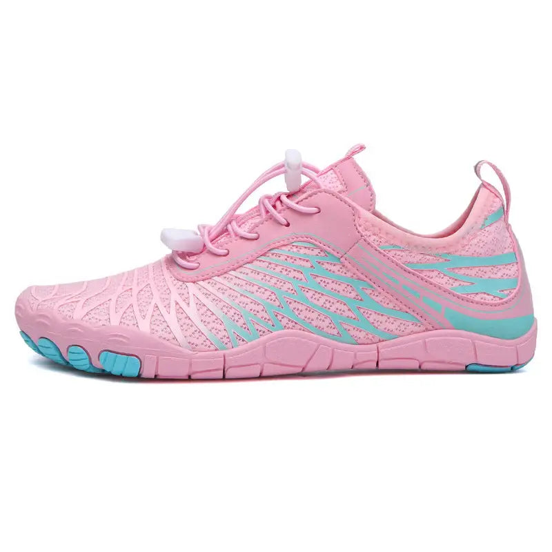 Elastic Lock Laces Mesh Breathable Hike Footwear - Trendsi - Flyclothing LLC