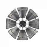 Metal Windmill Shaped Wall Decor - Homeroots
