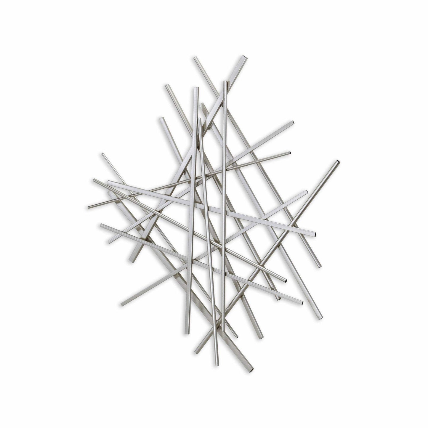 Silver Steel Wall Decor - Homeroots - Flyclothing LLC
