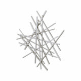 Silver Steel Wall Decor - Homeroots - Flyclothing LLC