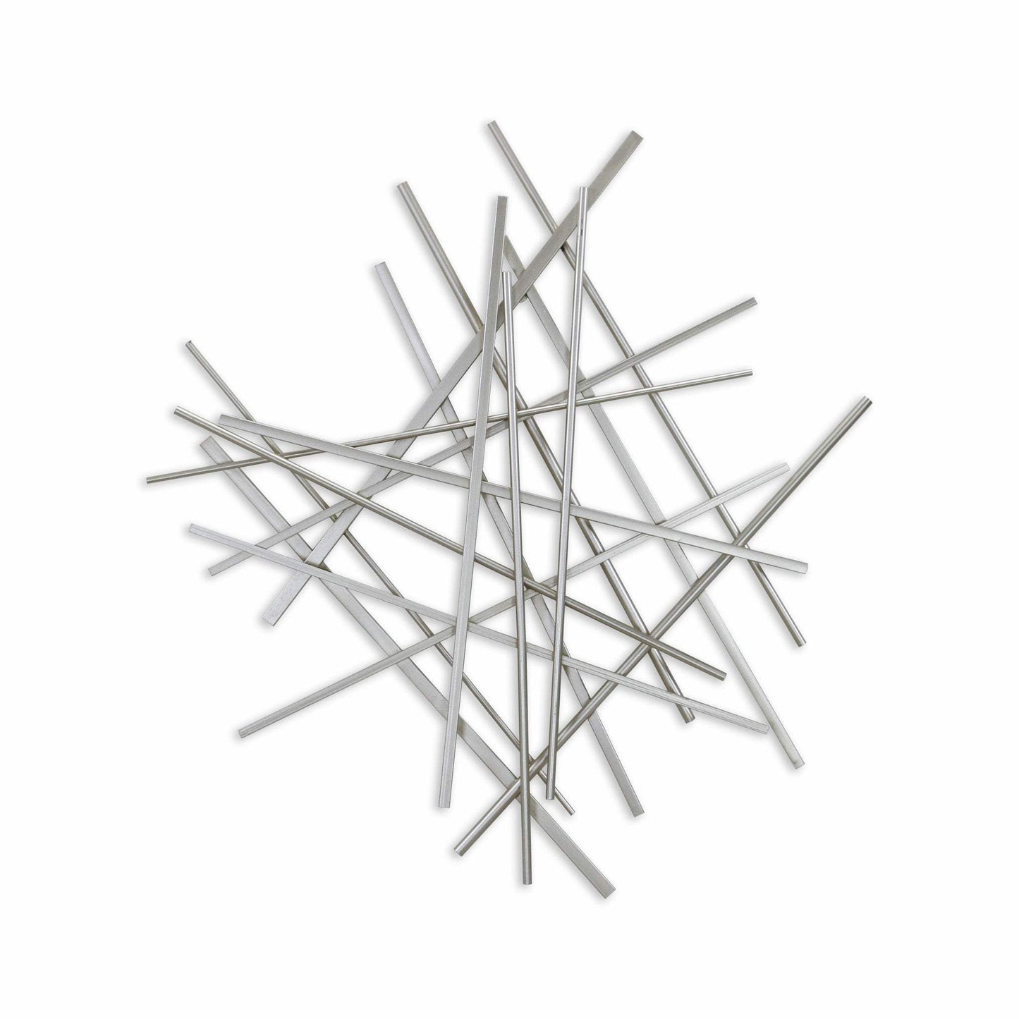 Silver Steel Wall Decor - Homeroots - Flyclothing LLC