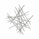 Silver Steel Wall Decor - Homeroots - Flyclothing LLC