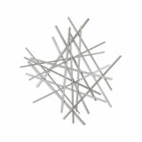Silver Steel Wall Decor - Homeroots