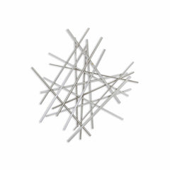 Silver Steel Wall Decor - Homeroots