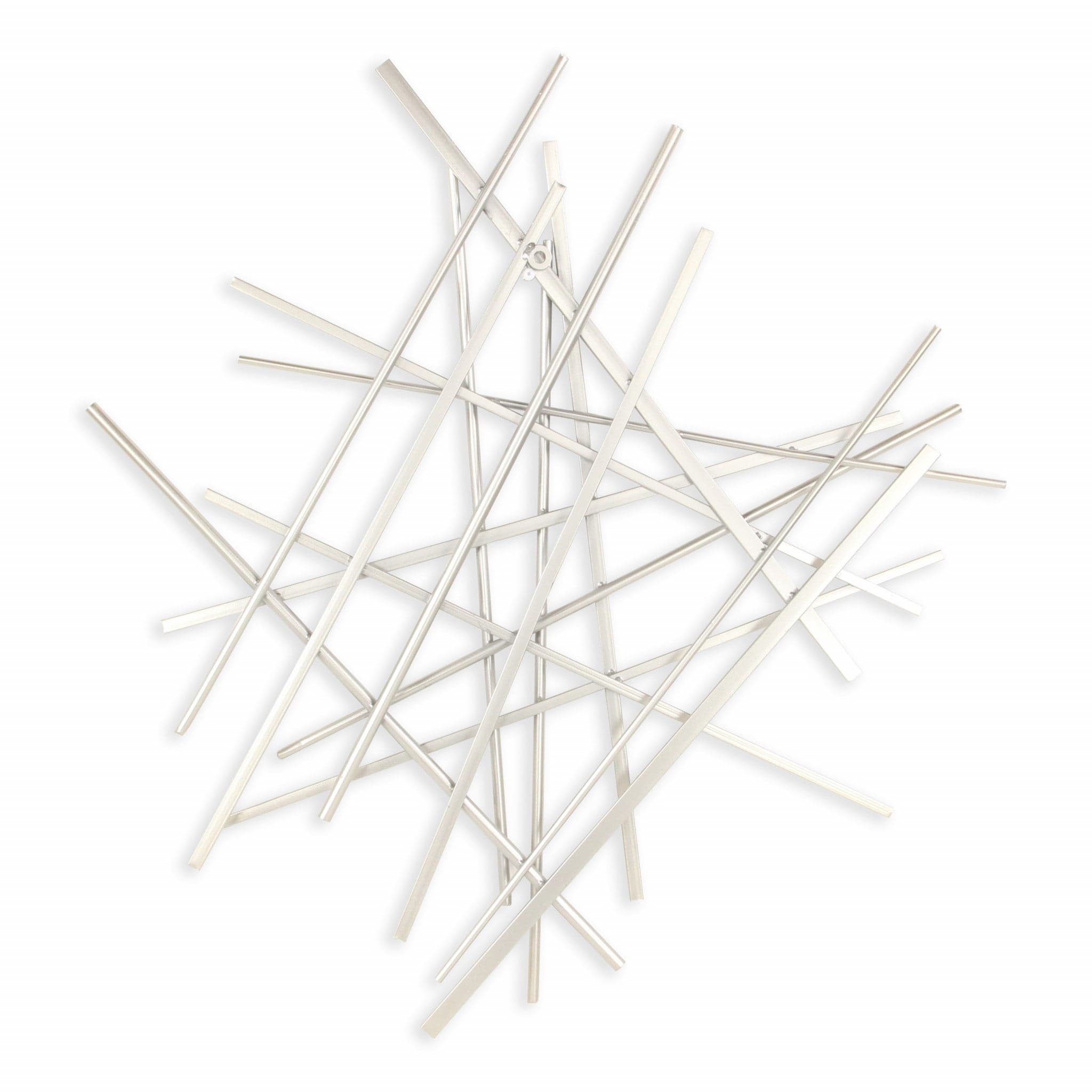 Silver Steel Wall Decor - Homeroots