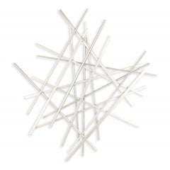Silver Steel Wall Decor - Homeroots