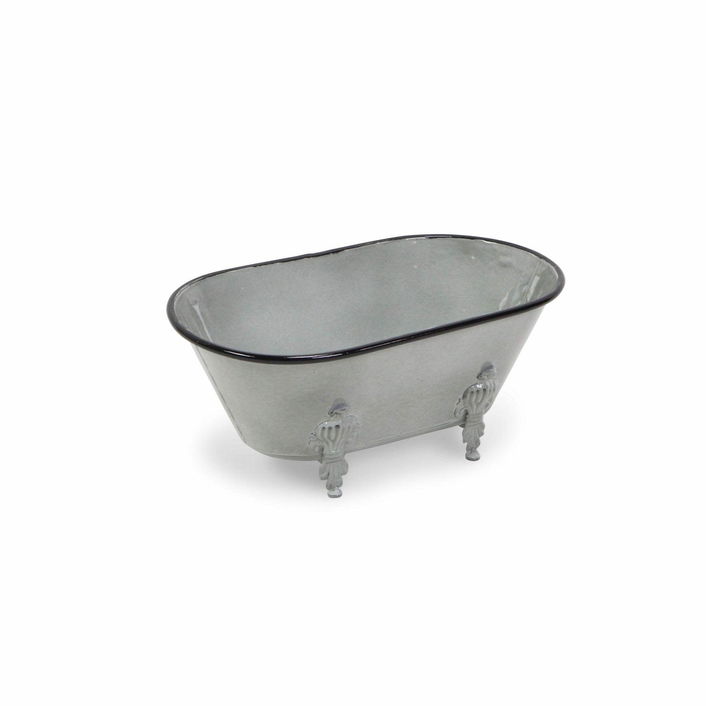 Jumbo Light Gray Bathtub Decorative Sculpture - Homeroots - Flyclothing LLC
