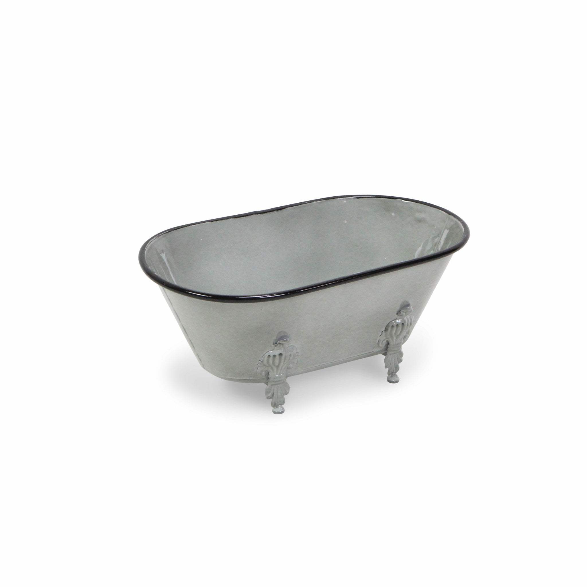Jumbo Light Gray Bathtub Decorative Sculpture - Homeroots - Flyclothing LLC